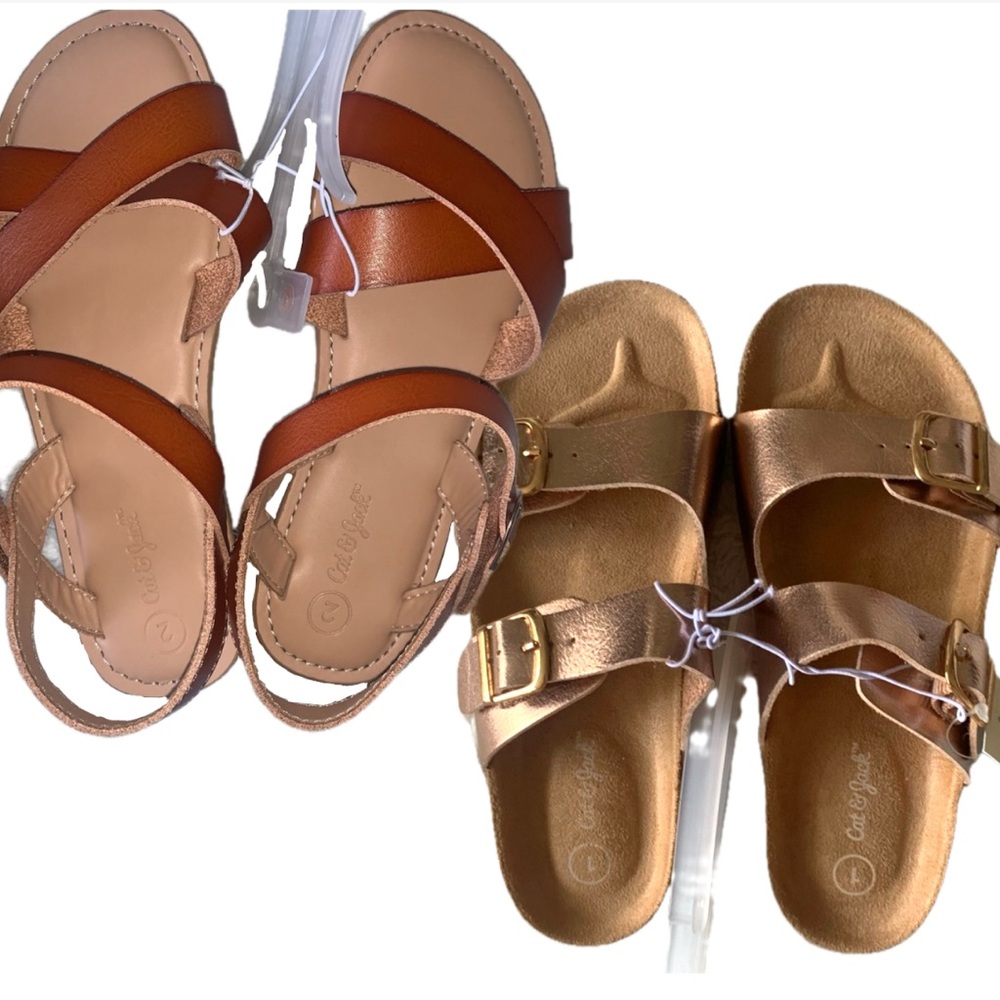 ☀️ Strappy summer sandal bundle☀️ size 1 and 2